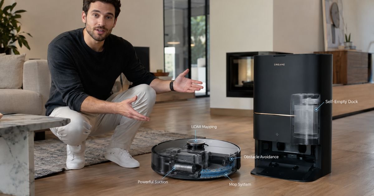 Dreame Robot Vacuum Core Technology Explained