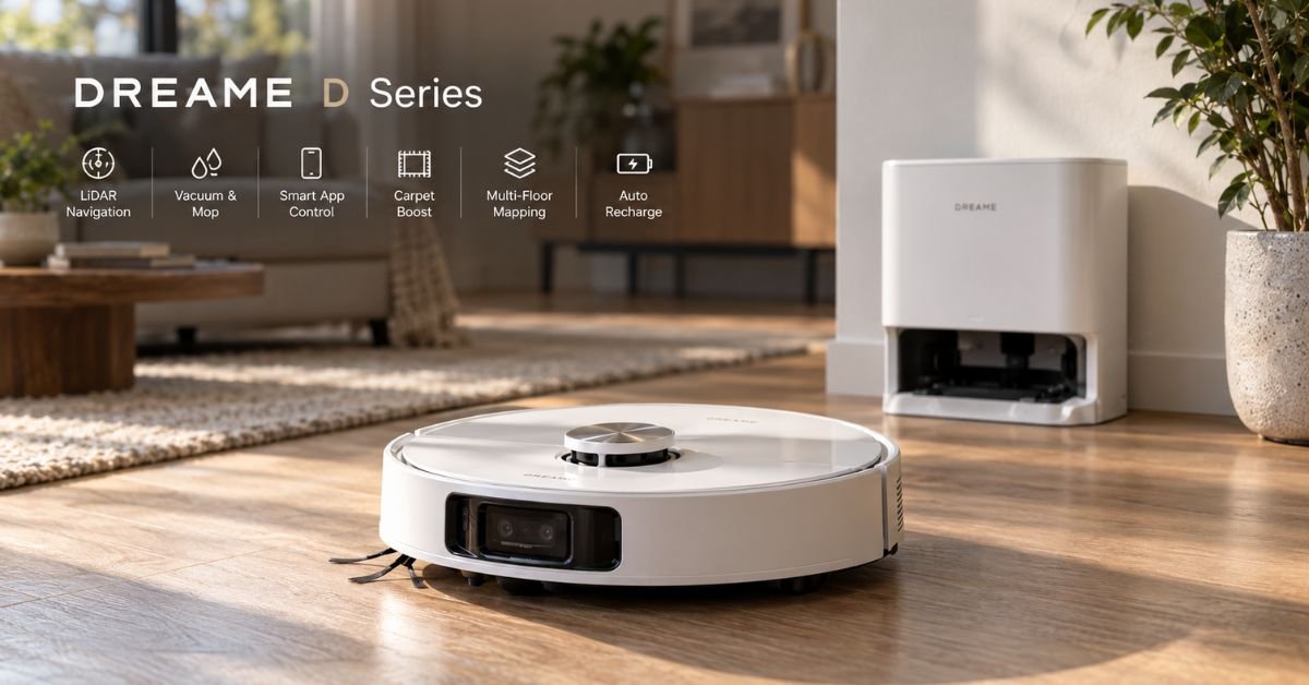 Dreame Robot Vacuum D Series