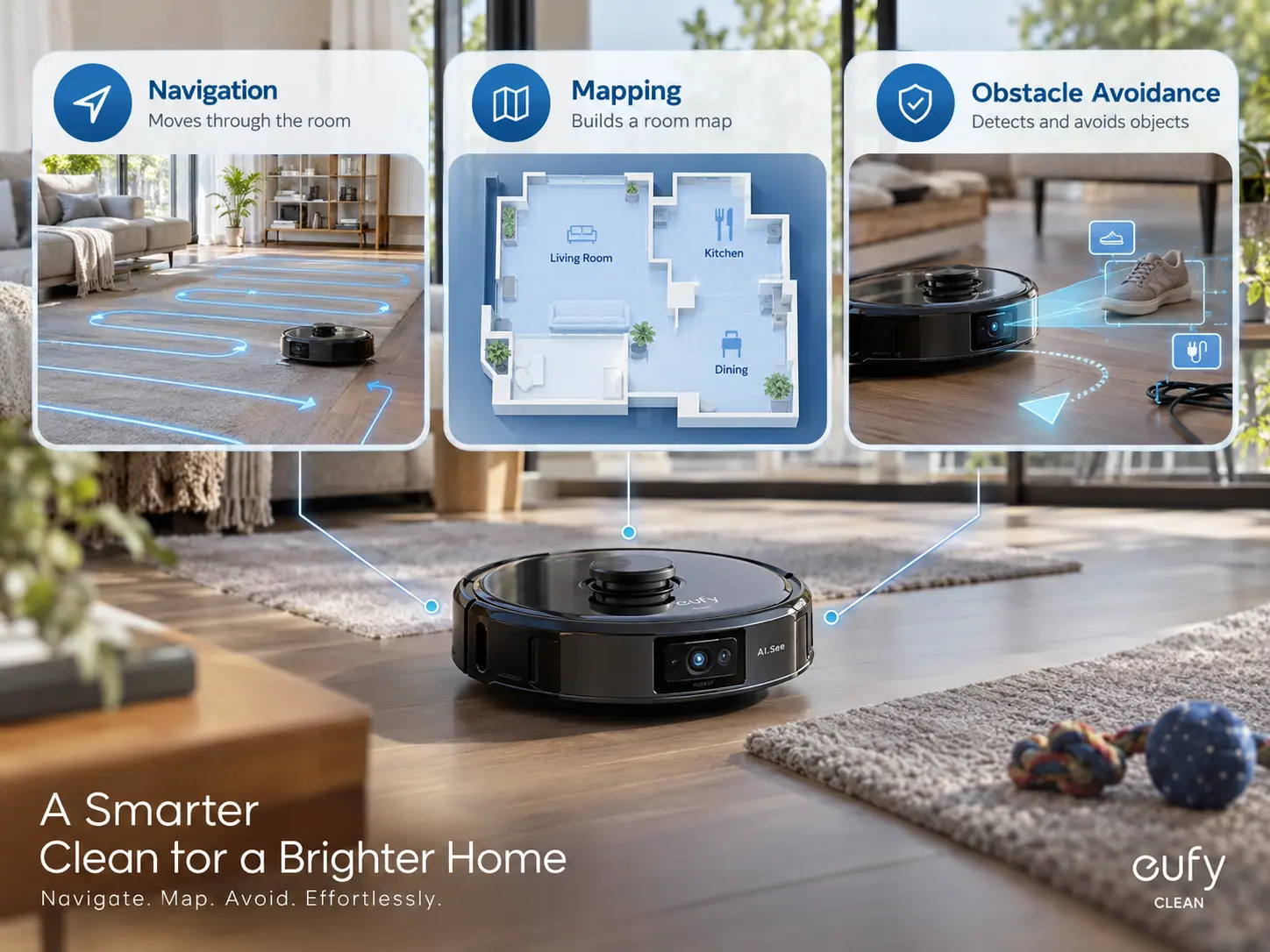 Navigation vs. Mapping vs. Obstacle Avoidance technology