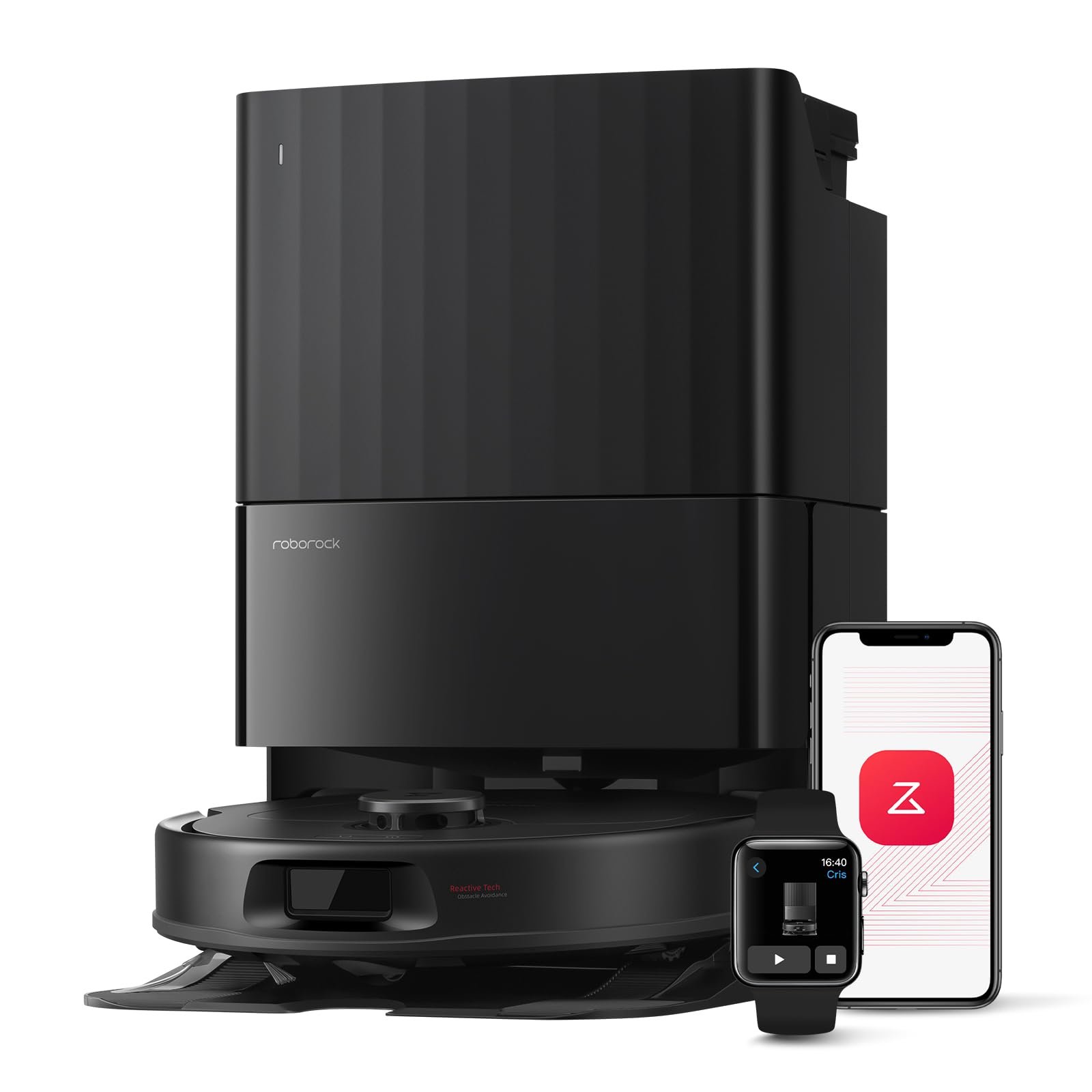 Roborock QV 35A self-emptying robot vacuum