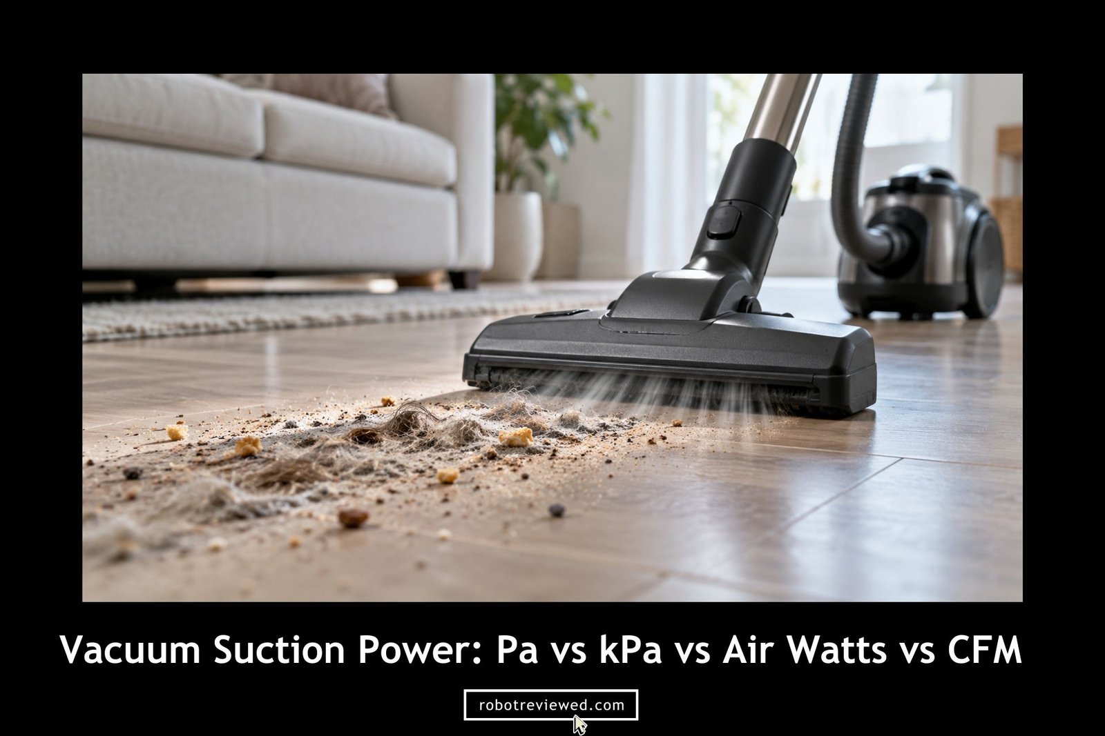 Vacuum Cleaner Suction Power Explained: Pa vs kPa vs Air Watts vs CFM