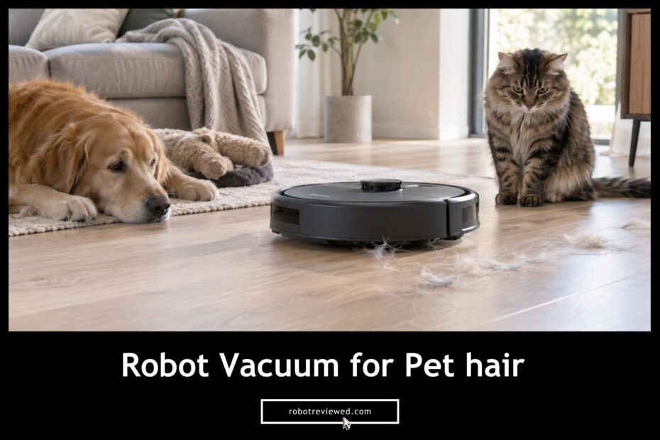 best Robot Vacuum for pet hair