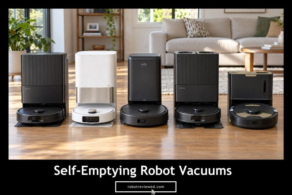 best Self-Emptying Robot Vacuums