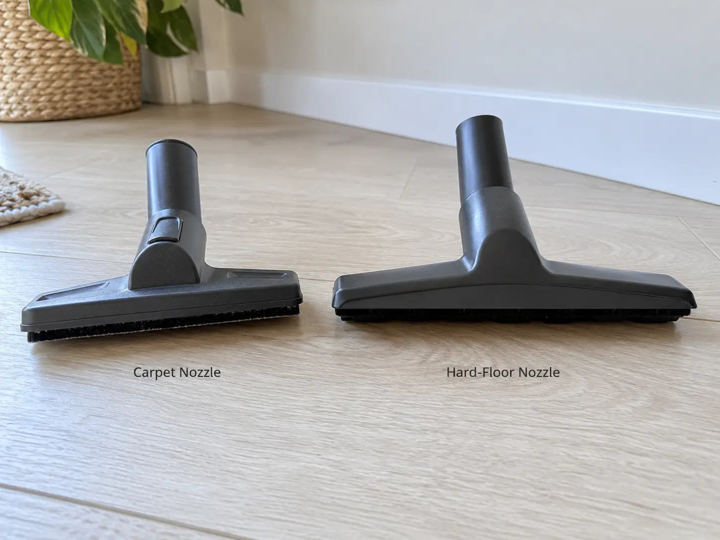 carpet vs hardfloor nozzle comparison