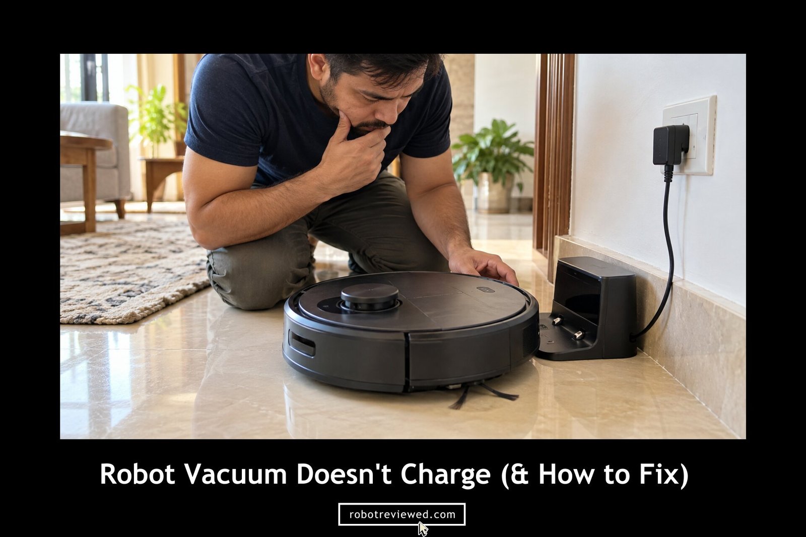 Why Your Robot Vacuum Doesn’t Charge (And How to Fix It)
