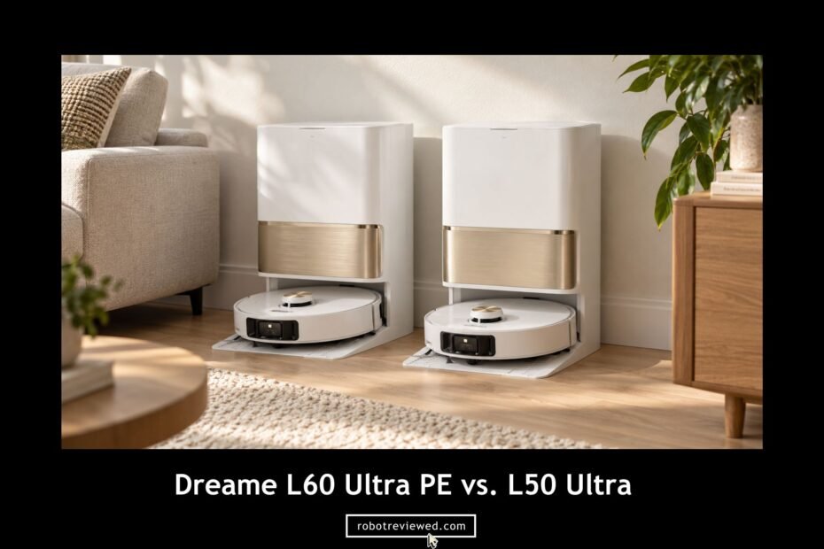 Dreame L60 Ultra PE vs. L50 Ultra