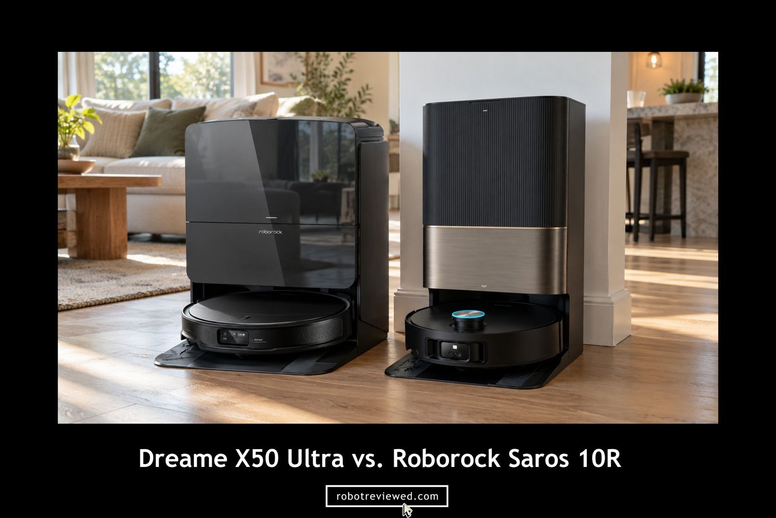 Dreame X50 Ultra vs. Roborock Saros 10R: Which Should You Buy?
