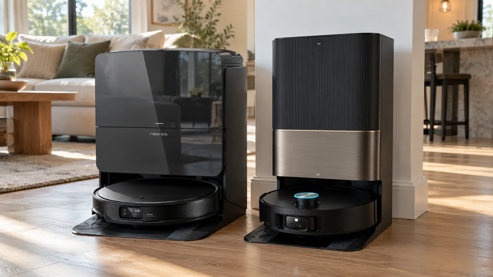 Dreame X50 Ultra vs. Roborock Saros 10R side by side comparison