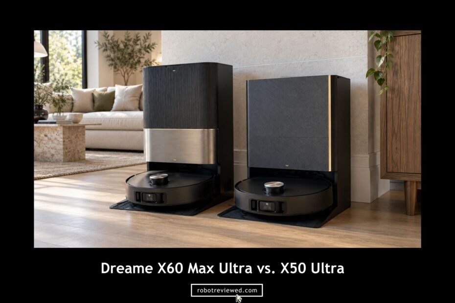 Dreame X60 Max Ultra vs. X50 Ultra