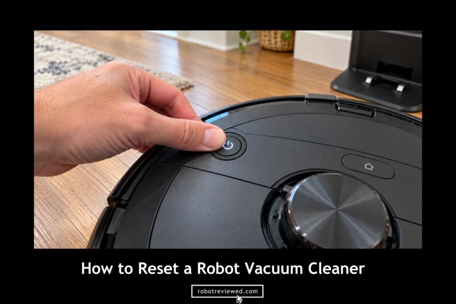 How to Reset a Robot Vacuum Cleaner