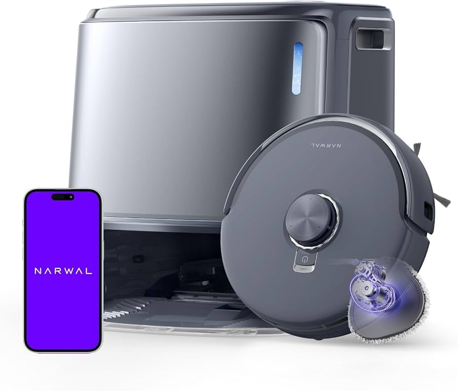 Narwal Freo Z10 Ultra robot vacuum and dock