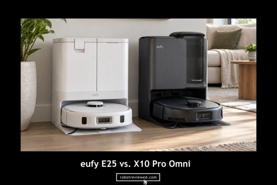 eufy E25 vs. X10 Pro Omni