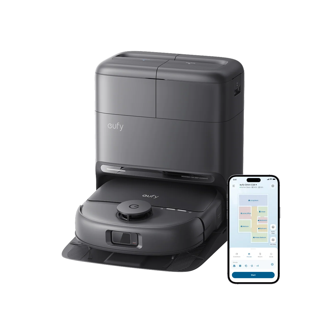 eufy Omni C28 robot vacuum and mop