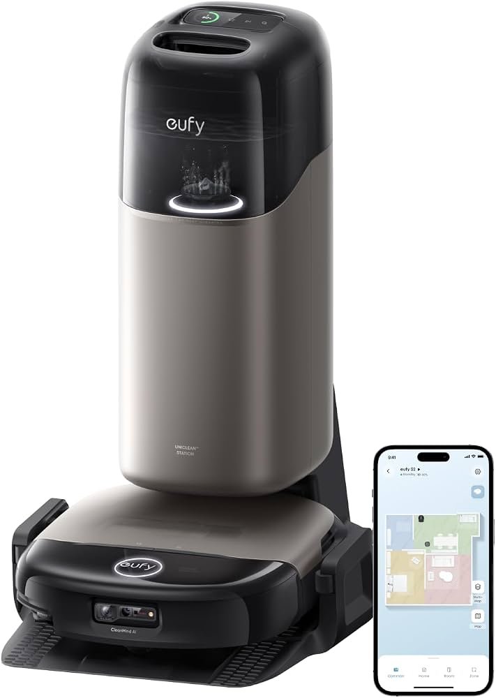 eufy Omni S2 robot vacuum and mop